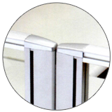 25mm鋁合金屏風產品特點icon-一字型連結