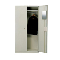 3-1雙開門單人鋼製衣櫃特點說明icon-2